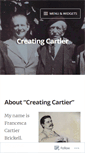 Mobile Screenshot of creatingcartier.com